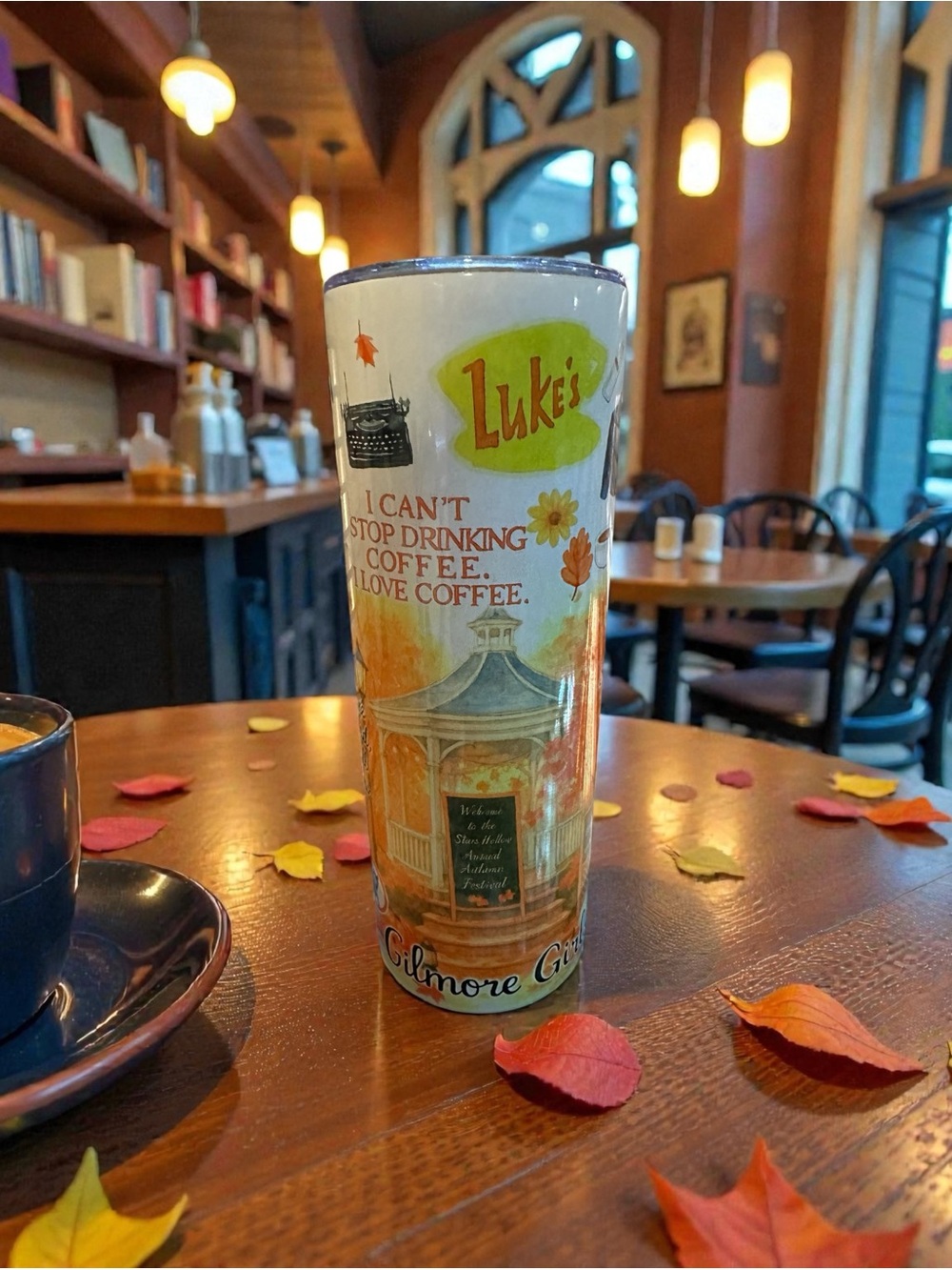 Stars Hollow Inspired Coffee Lover Tumbler | Cozy TV Show Gift